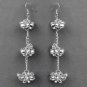 Ethnic Indian Traditional Bollywood Style Silver Oxidized Ghungaro Earrings Set