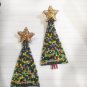 Luxury Christmas Tree Colorful Seed Beads Earrings Stud Drop & Dangler Earrings