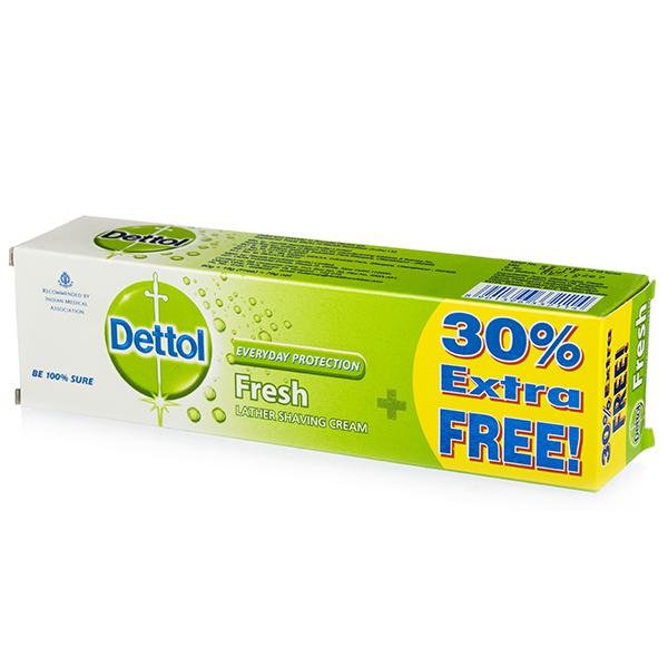 Dettol Fresh Lather Shaving Cream 2X 60 gm pack