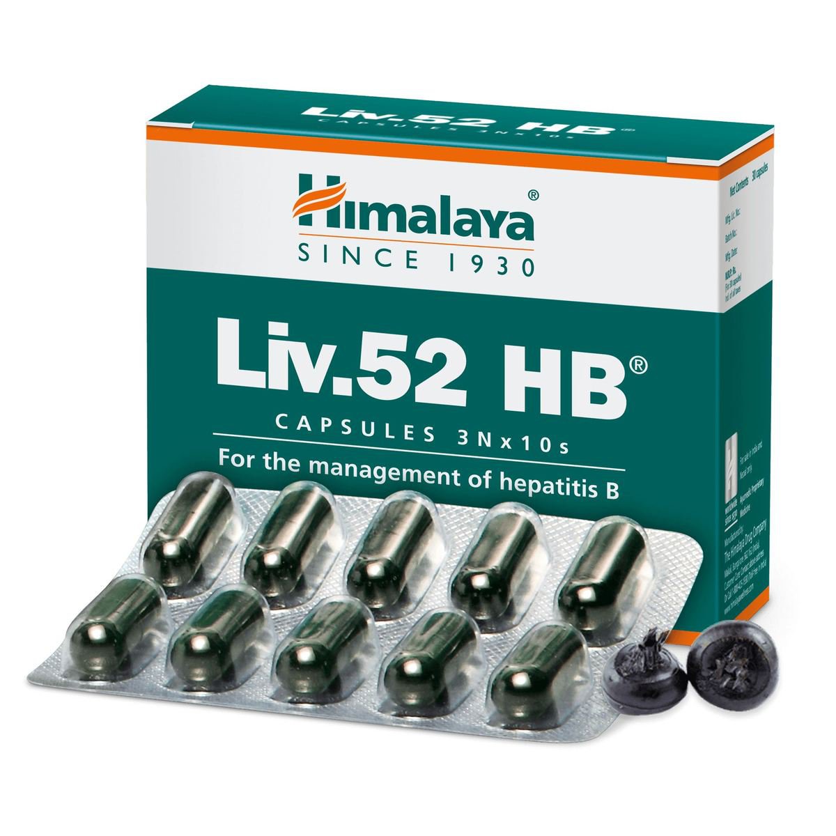 Himalaya Liv.52 HB Effective Management of Liver Care 3X 10 capsules