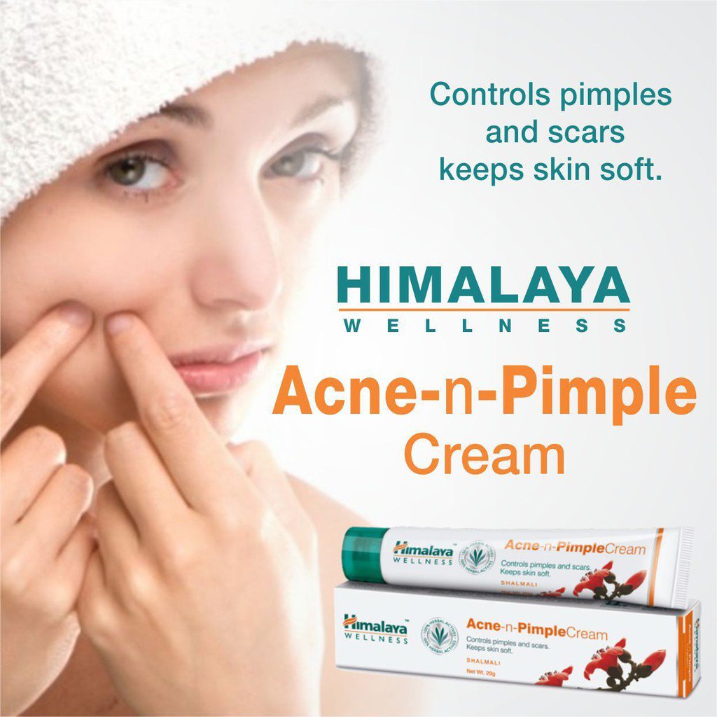 Himalaya Herbals Acne n Pimple Skin Cream 20 gm (2 pcs pack)