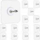 10 pcs Adhesive Hooks Heavy Duty  for Hanging Coat, Hat,Towel Robe Mount