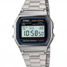 Casio Stainless Steel Men Vintage Digital Grey Dial Unisex A-158Wa-1Q (D011)