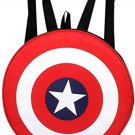 AUXTER Red Polyester Avenger Captain America Shield school Bag casual Backpack