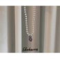 Shadow* Handmade Gem Bear Pendant Pearl Necklace