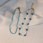 Shadow* Handmade Beaded Flower Necklace Double Layered Clavicle Chain