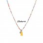 Shadow* Handmade Colorful Beaded Necklace Cute Candy Bear Pendant