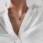 Shadow* Handmade Red Cherry Pendant Necklace Niche Design Sense Clavicle Chain