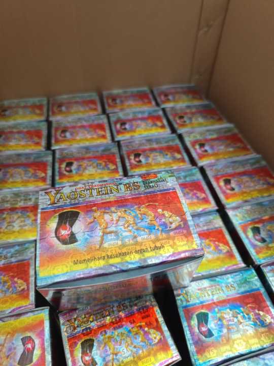 6 BOXES YAOSTEIN BS URIC ACID CAPSULES 1 BOX CONTAINS 20 SACHETS