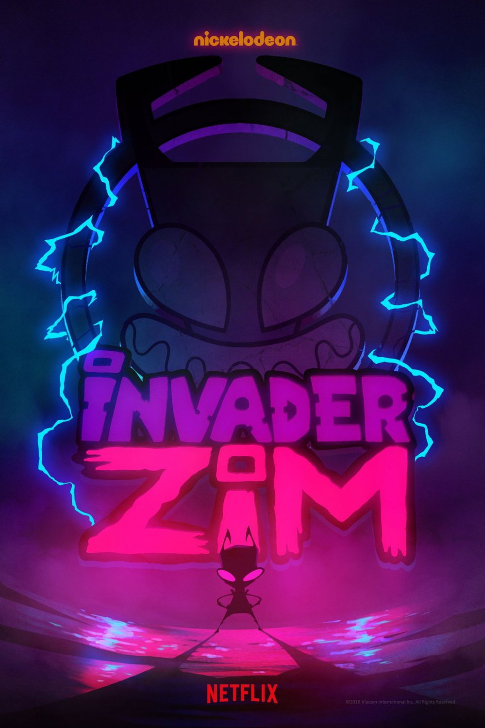 Invader ZIM Enter the Florpus Poster NETFLIX TV Series Art Print