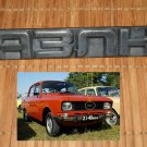 MOSKVITCH Radiator Grill Emblem Badge Hood Ornament USSR Car Moskvich 2140 AZLK