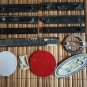 Lot of several Radiator Emblems Badges Ornaments Rear plates