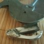 Hood emblem Deer GAZ 21 Volga half. Metal chrome. Made in USSR. Has defects!