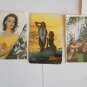 Set of pocket calendars Russia USSR. Sexy girls.