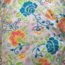 Vintage 70s Jersey Knit Fabric MCM Flowers Mod Medium Weight Nice 2 Yards X 60”