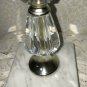 Deco Mid Century Crystal Lamp Vintage MCM Vanity Bedside Romantic Chic Regency