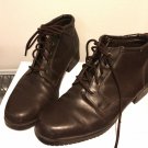 Vintage Granny Ankle Boots Leather Festival Cottagecore Prairie Chic SPORTO 10M