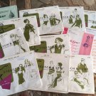 Vtg Stretch & Sew Sewing Patterns A Person MOD 70s Fashion Smoke Free Lot 11 Pcs