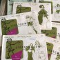 Vtg Stretch & Sew Sewing Patterns A Person MOD 70s Fashion Smoke Free Lot 11 Pcs
