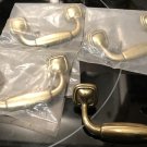 4 Vintage Handles Cabinet Drawer Pulls Hardware MCM Antique Brass DIY UpCycle