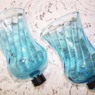 Vintage Votive Peg Candle HOMCO Home Interio Swirl Farm House Romantic Chic Blue Vintage Votive Peg Candle HOMCO Home Interio Swirl Farm House Romantic Chic Blue