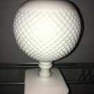 Westmorland English Ivy Flower Ball Milk Glass Farm House French Cottag Chic MCM