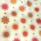 True Vintage Sheer Cotton 60s 70s Starburst Power Maxi Skirt Dress Garment 1.5yd