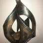 2 MCM Brutalist Mascot Metal Hanging Candle Holder Succulents Tea Lite Votives
