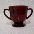 Vintage Anchor Hocking Royal Ruby Red Glass Sugar Bowl Anchorglass Mid Century Vintage Anchor Hocking Royal Ruby Red Glass Sugar Bowl Anchorglass Mid Century