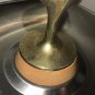 MCM Tray Nut Cracker Mid Century Vintage Stainless w Wood Farm House Chic Nice