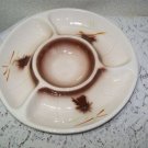 Vintage California Pottery MCM Party Tray Lane & Co Van Nuys #3060 South Western