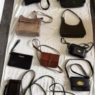 11 Vtg Purses Bags Crossbody Wristlet Dooney Bandolino Rosetti Claiborne Leather