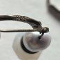 925 Bali Sterling Silver Chalcedony & Akoya Blue Pearl Necklace Earrings Artisan