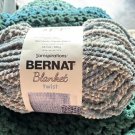 1 Bernat Blanket Super Bulky Yarn 10.5oz Skeins High Tide Beautiful Colorway NEW