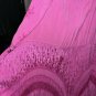 Plus Size Maxi Skirt Boho Festival Romantic Chic Accent PINK Like Holy Cloth 5X