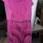 Plus Size Maxi Skirt Boho Festival Romantic Chic Accent PINK Like Holy Cloth 5X