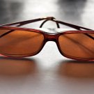 Saks Fifth Avenue Eyeglasses Frames Bronze Metal SAKS Y 46 Chic Retro Sunglasses