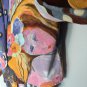 Extremely RARE Carole Little Set Jacket Top Skirt Shorts Vintage 90s Art Faces 8