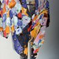 Extremely RARE Carole Little Set Jacket Top Skirt Shorts Vintage 90s Art Faces 8