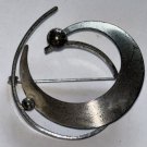 Vtg Brooch Circle Pin Estate BEAU Round Art Deco Styling Sterling Silver 925 MCM Vtg Brooch Circle Pin Estate BEAU Round Art Deco Styling Sterling Silver 925 MCM