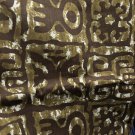 Vintage 50s Fabric Cotton Tiki Tribal Hawaiiana Design Mens Shorts Swim 44 x 38”