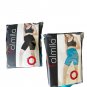 2 Pair Maternity Tummy Control Shorts Short Leggings Turquoise Black 2XL NEW