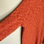 Plus Size Knit Top Long Sleeve Cowl Neck Fold Over Comfy Generous 66â Bust 3X