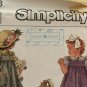Simplicity Dress Pattern 8768 Lillian August Gunne Sax Prairie Girls Sz 5 UnCut