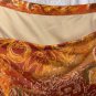 Plus Size Skirt 3X Flirty Flared Comfy Unique Modern Print Long