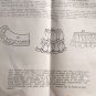 Vintag Doll Dress Pattern Sew Premie New Born Easy Sew Brown House 417 18" - 19"