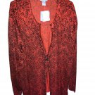 Plus Size Sweater NEW Red Long Sleeve Soft Comfy Volup Smoke Free Liz & Me 3 X Plus Size Sweater NEW Red Long Sleeve Soft Comfy Volup Smoke Free Liz & Me 3 X