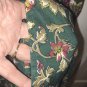 Romper Shorts PlaySuit Pocket Button Floral Green Great Maternity Too! 24 W 3 XL