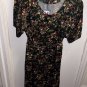 Romper Shorts PlaySuit Pocket Button Floral Green Great Maternity Too! 24 W 3 XL