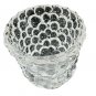 2 Votives Peg Candle Cup Bubble Tea P7414 Partylite Farm House Chic Crystal RARE